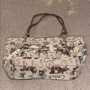 Coach shoulder purse